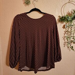 Maroon Blouse